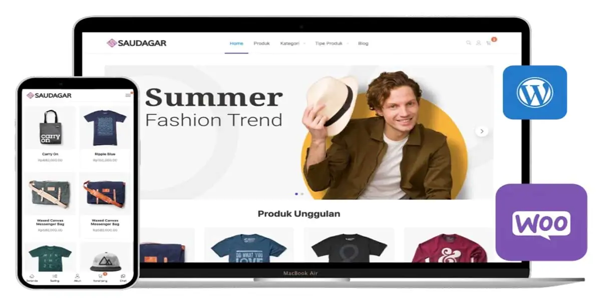 Saudagar WP - Template Toko Online Wordpress