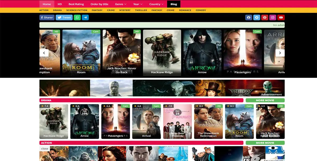 Premium Movie WordPress Theme