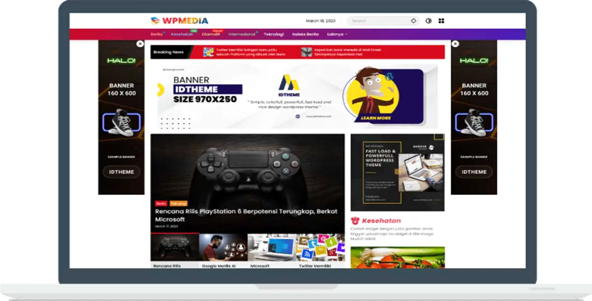 Theme WP Media