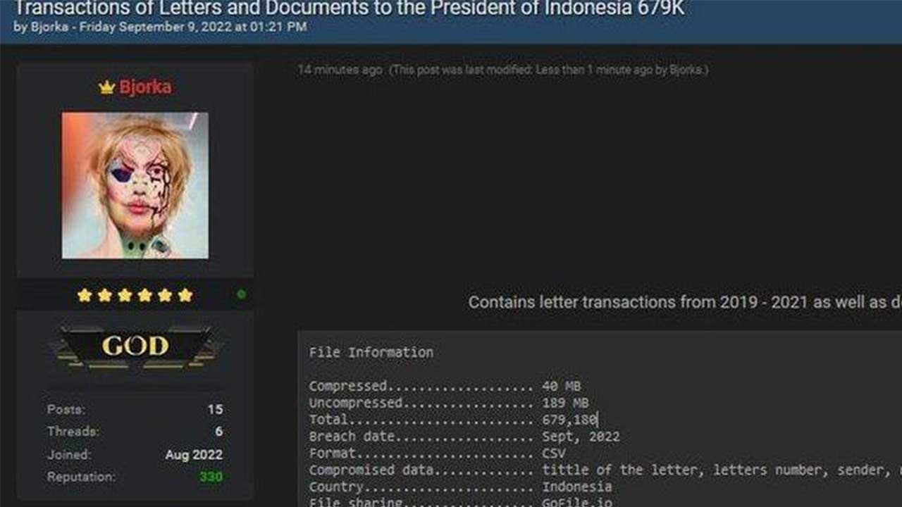 Hacker Bjorka Viral! Membobol Banyak Data Pribadi di Indonesia - Bisnismu